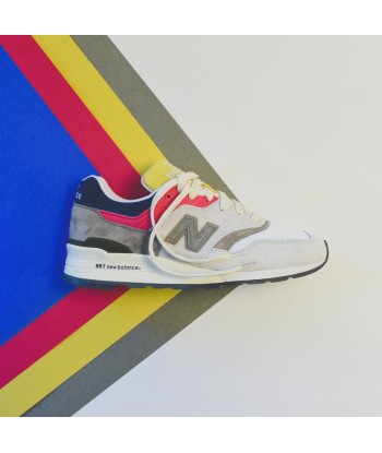 New Balance x Aimé Leon Dore 997 - Grey / Yellow / Navy Fin de série