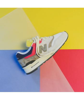 New Balance x Aimé Leon Dore 997 - Grey / Yellow / Navy Fin de série