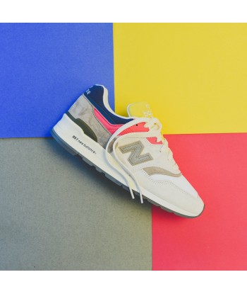 New Balance x Aimé Leon Dore 997 - Grey / Yellow / Navy Fin de série