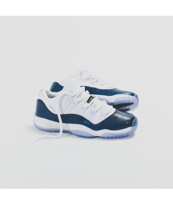 Nike GS Air Jordan 11 Retro Low LE - White / Black / Navy Les magasins à Paris et en Île-de-France