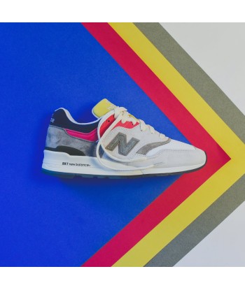 New Balance x Aimé Leon Dore 997 - Grey / Yellow / Navy Fin de série