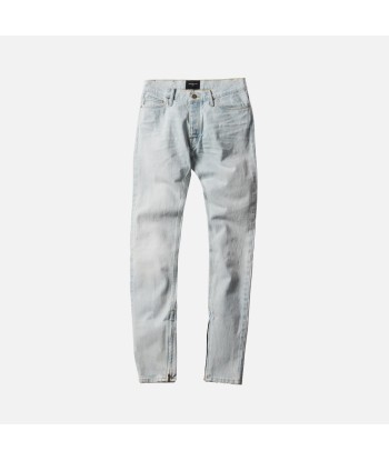 Fear of God 5th Collection The Washed Out Indigo Selvedge Denim - Bleached Indigo 2024