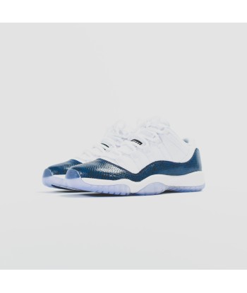 Nike GS Air Jordan 11 Retro Low LE - White / Black / Navy Les magasins à Paris et en Île-de-France