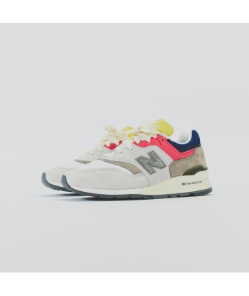 New Balance x Aimé Leon Dore 997 - Grey / Yellow / Navy Fin de série