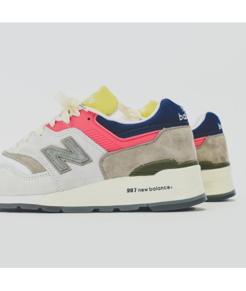 New Balance x Aimé Leon Dore 997 - Grey / Yellow / Navy Fin de série