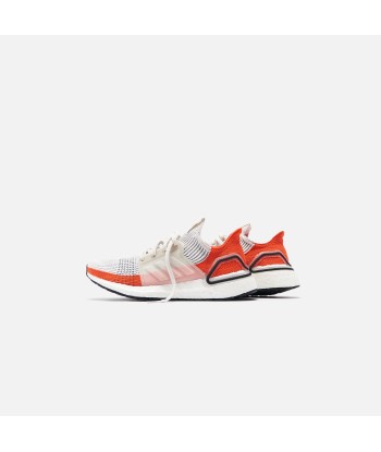 adidas Originals UltraBoost 19 - Raw White / White / Active Orange hantent personnes