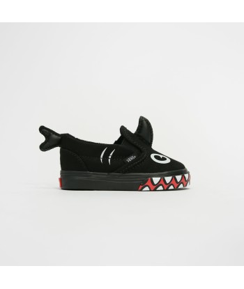 Vans x Shark Week Toddler Slip-on V - Phin / Black meilleur choix