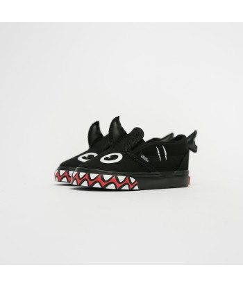 Vans x Shark Week Toddler Slip-on V - Phin / Black meilleur choix