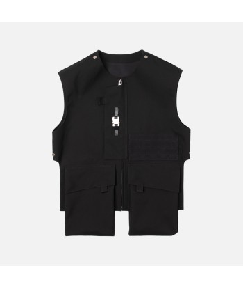 1017 Alyx 9SM Mackintosh Vest - Black une grave pollution 