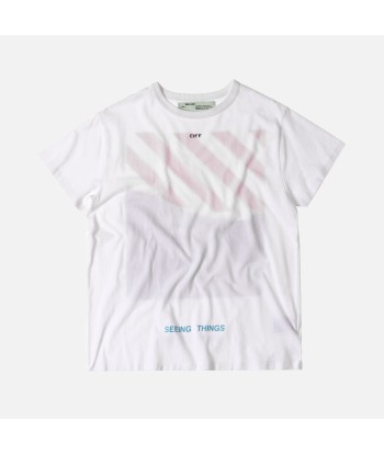 Off-White Photocopy Tee - White / Orange de technologie