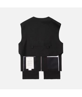 1017 Alyx 9SM Mackintosh Vest - Black une grave pollution 