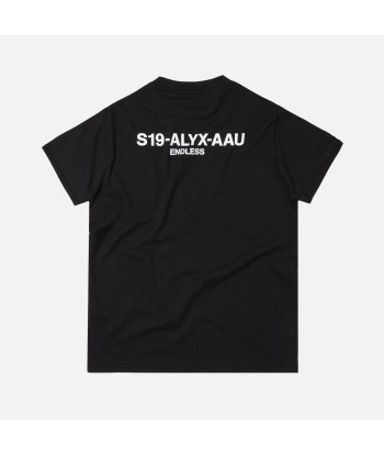 1017 Alyx 9SM Collection Code Tee - Black pas cher