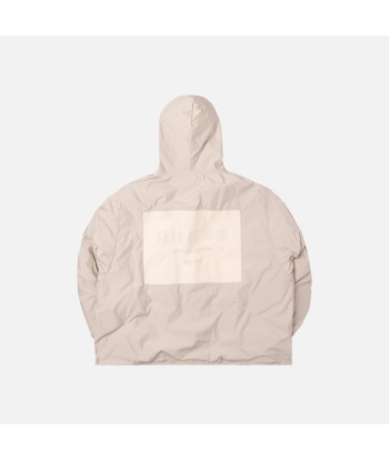 Fear of God Nylon Full-Zip Hoodie - Bone la livraison gratuite