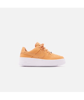 Nike WMNS Air Force 1 Sage Low - Copper Moon / White Véritable concentré