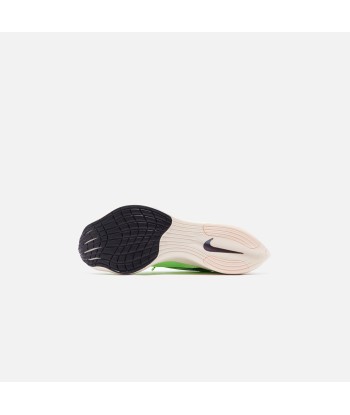 Nike ZoomX Vaporfly Next% - Electric Green / Black / Guava Ice l'évolution des habitudes 