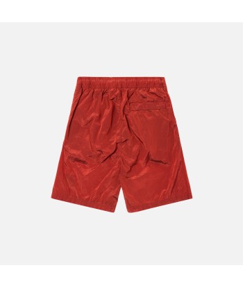 Stone Island Nylon Metal Mid Length Garment Dyed Logo Swim Short - Mattone Vous souhaitez 