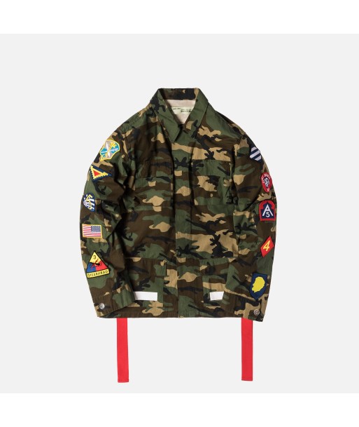 Off-White Archive Field Jacket Camo All Over - White les ligaments