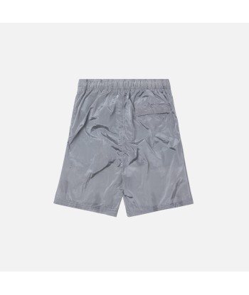 Stone Island Nylon Metal Mid Length Garment Dyed Logo Swim Short - Perla pour bénéficier 