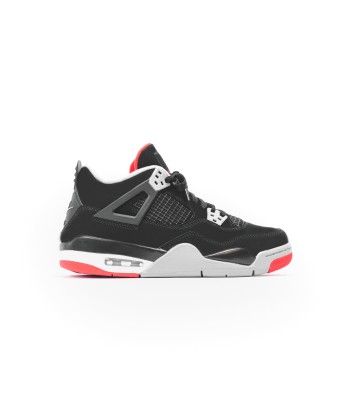 Nike GS Air Jordan 4 Retro - Black / Fire Red / Cement Grey l'achat 