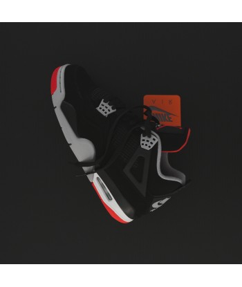 Nike Air Jordan 4 Retro - Black / Fire Red / Cement Grey acheter