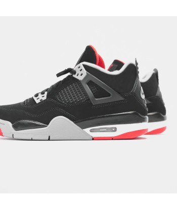 Nike GS Air Jordan 4 Retro - Black / Fire Red / Cement Grey l'achat 