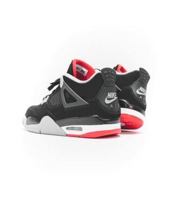 Nike GS Air Jordan 4 Retro - Black / Fire Red / Cement Grey l'achat 