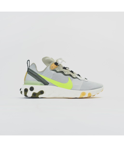 Nike React Element 55 - Spruce Aura / Volt / Spruce Fog / Barel Découvrez la collection