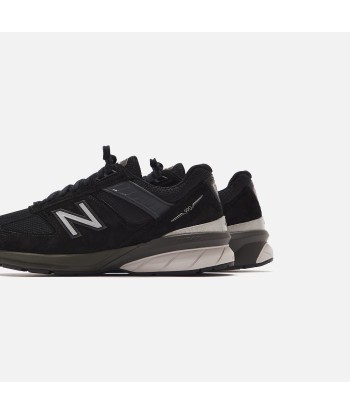 New Balance Made in USA 990v5 - Black / Silver Livraison rapide