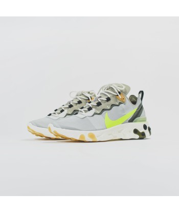 Nike React Element 55 - Spruce Aura / Volt / Spruce Fog / Barel Découvrez la collection