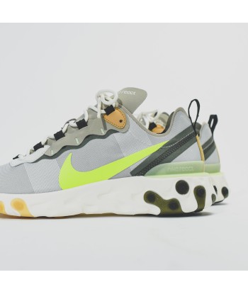 Nike React Element 55 - Spruce Aura / Volt / Spruce Fog / Barel Découvrez la collection