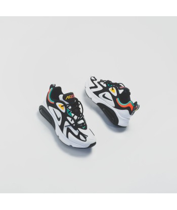 Nike Air Max 200 - White / Black / Bright Crimson / University Gold / Lucid Green ouvre sa boutique