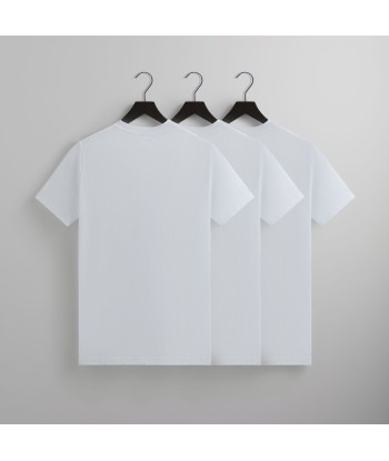 Kith 3-Pack Undershirt - White livraison et retour toujours gratuits