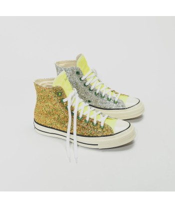 Converse x J.W. Anderson Chuck 70 High - Gold / Silver / Egret en stock