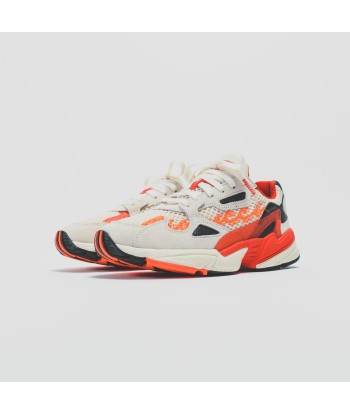 adidas Consortium x Fiorucci WMNS Falcon - Off White / Red / Neon Solar Orange basket pas cher