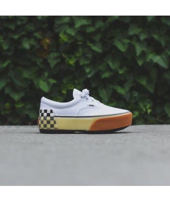 Vans Era Stacked - White / Checkerboard en linge