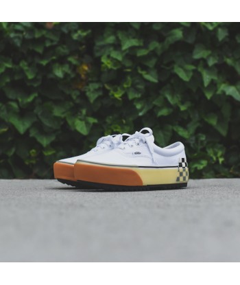 Vans Era Stacked - White / Checkerboard en linge