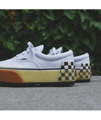 Vans Era Stacked - White / Checkerboard en linge