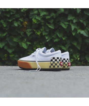 Vans Era Stacked - White / Checkerboard en linge