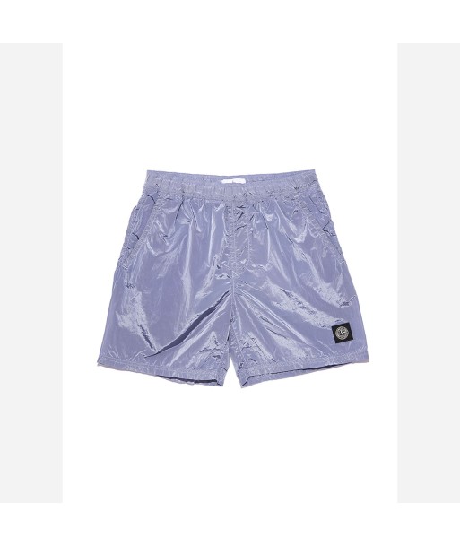 Stone Island Nylon Metal Short Length  Garment Dyed Logo Swim Shorts - Purple ou a consommer sur place