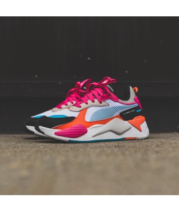 Puma WMNS RS-X Toys - White / Black / Fuchsia Purple JUSQU'A -70%! 