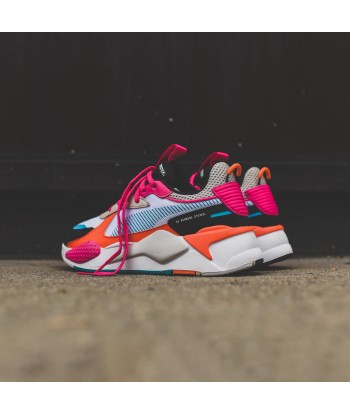 Puma WMNS RS-X Toys - White / Black / Fuchsia Purple JUSQU'A -70%! 