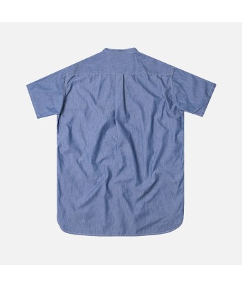 and wander PL Dungaree Short Sleeve Over Shirt - Blue 50-70% off 