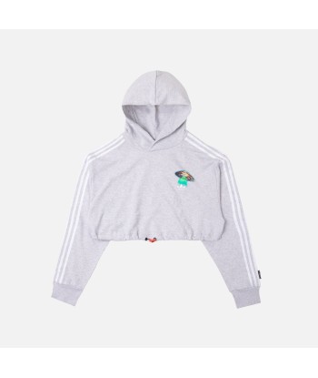 adidas by Fiorucci Cropped Hoodie - Grey Faites des économies