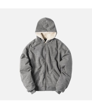 Fear of God Heavy Terry Alpaca Hoodie - Heather Grey pas chere