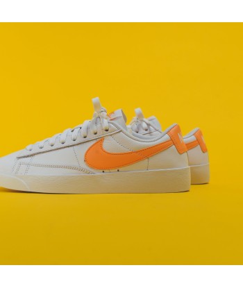 Nike WMNS Blazer Low LE - White / Fuel Orange / White le concept de la Pate a emporter 