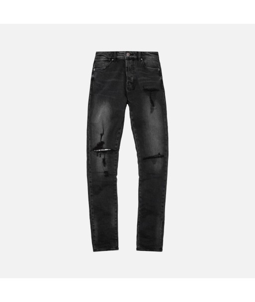 Ksubi Van Winkle Angst Trashed Denim - Black la chaussure