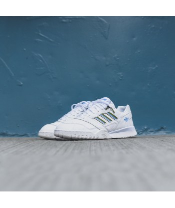 adidas Originals WMNS A.R. Trainer 100 -  White / Tech Olive / Real Blue Paris Déstockage Promo