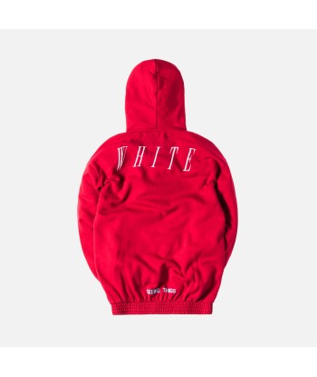 Off-White Parachute Over Hoodie - Red / White les muscles