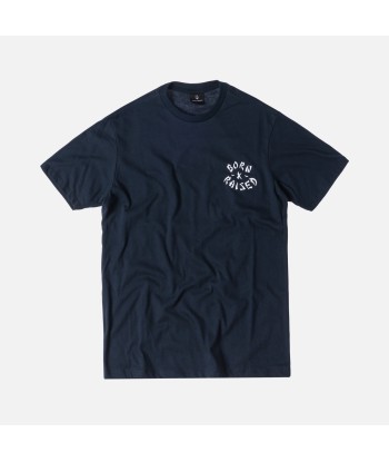 Born X Raised Westside Rocker Tee - Navy en stock