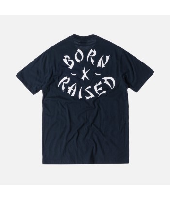 Born X Raised Westside Rocker Tee - Navy en stock